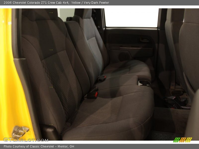 Yellow / Very Dark Pewter 2006 Chevrolet Colorado Z71 Crew Cab 4x4