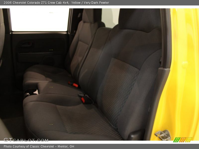 Yellow / Very Dark Pewter 2006 Chevrolet Colorado Z71 Crew Cab 4x4