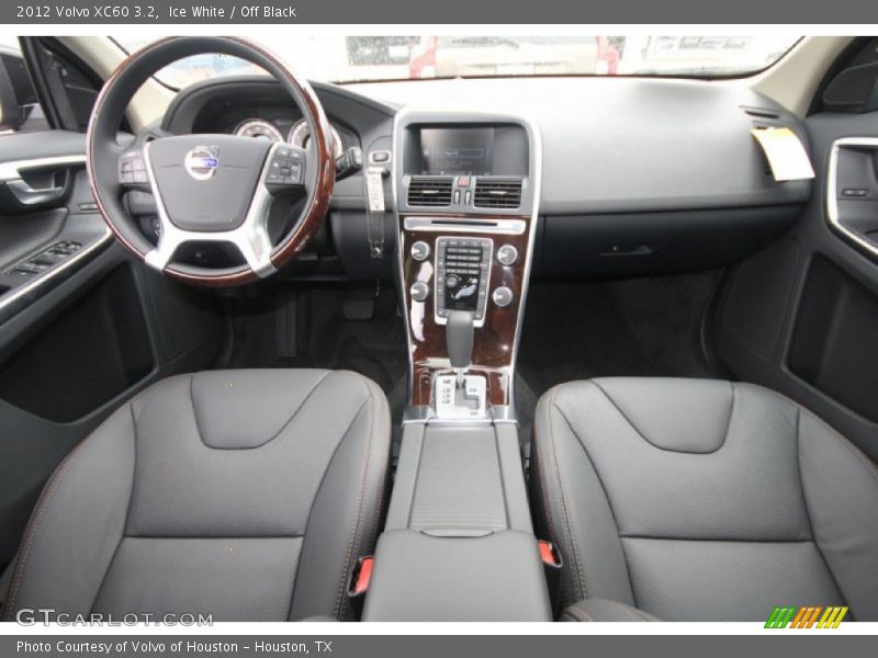 Ice White / Off Black 2012 Volvo XC60 3.2