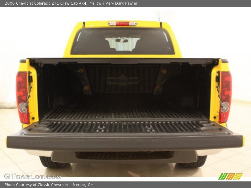 Yellow / Very Dark Pewter 2006 Chevrolet Colorado Z71 Crew Cab 4x4