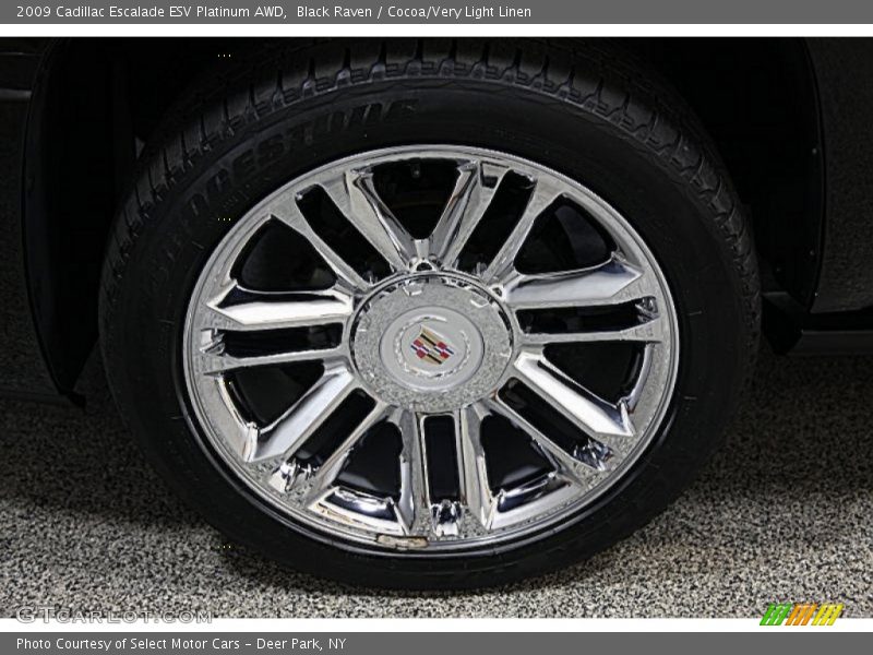  2009 Escalade ESV Platinum AWD Wheel