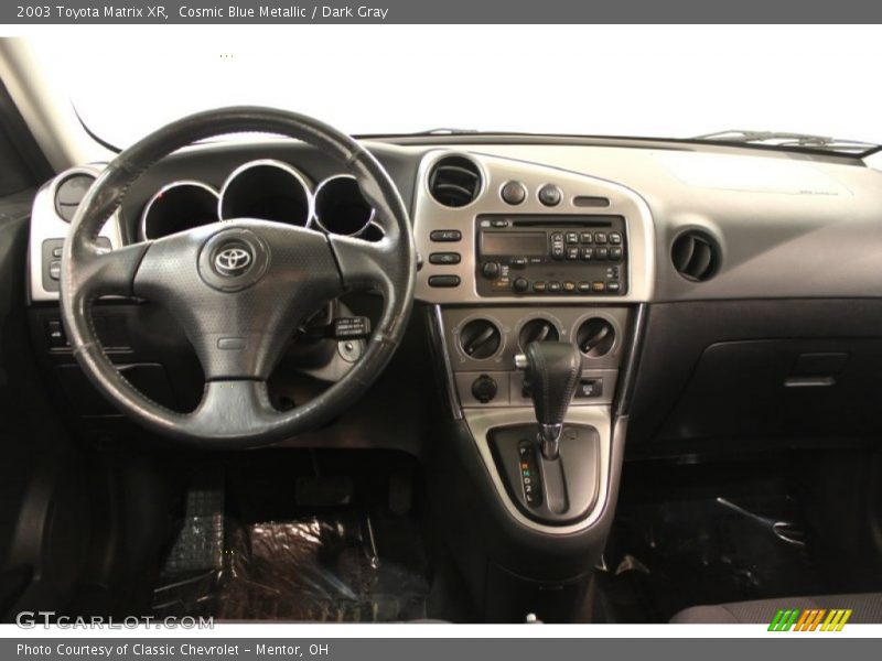 Dashboard of 2003 Matrix XR