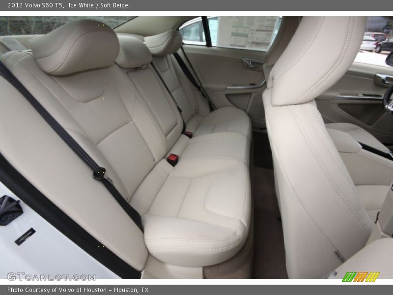 Ice White / Soft Beige 2012 Volvo S60 T5