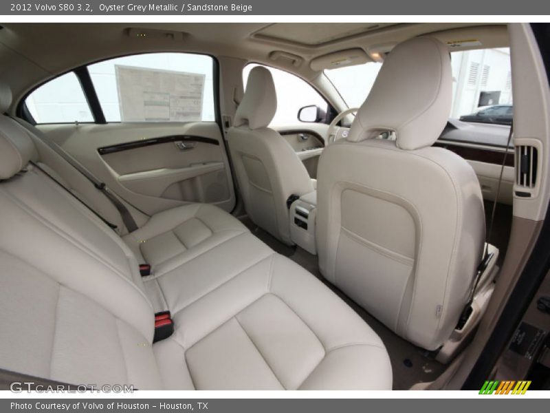Oyster Grey Metallic / Sandstone Beige 2012 Volvo S80 3.2