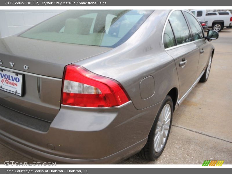 Oyster Grey Metallic / Sandstone Beige 2012 Volvo S80 3.2