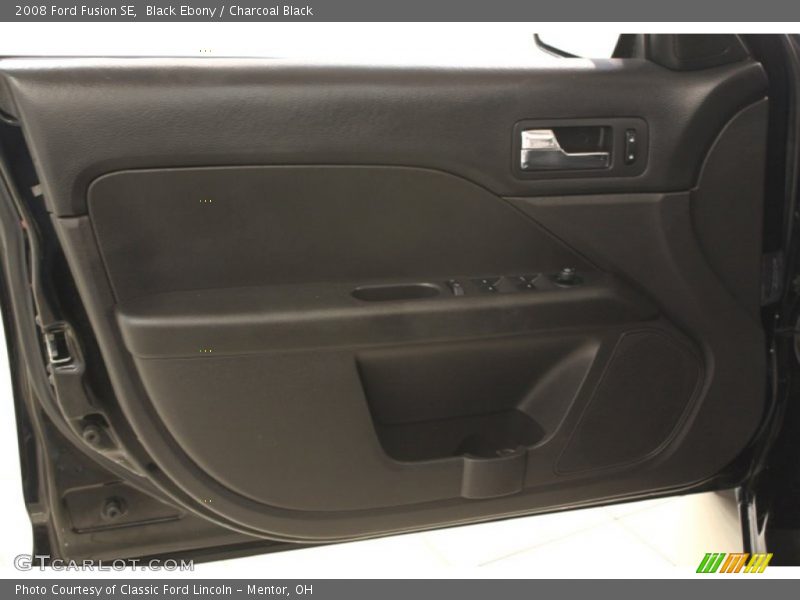 Black Ebony / Charcoal Black 2008 Ford Fusion SE