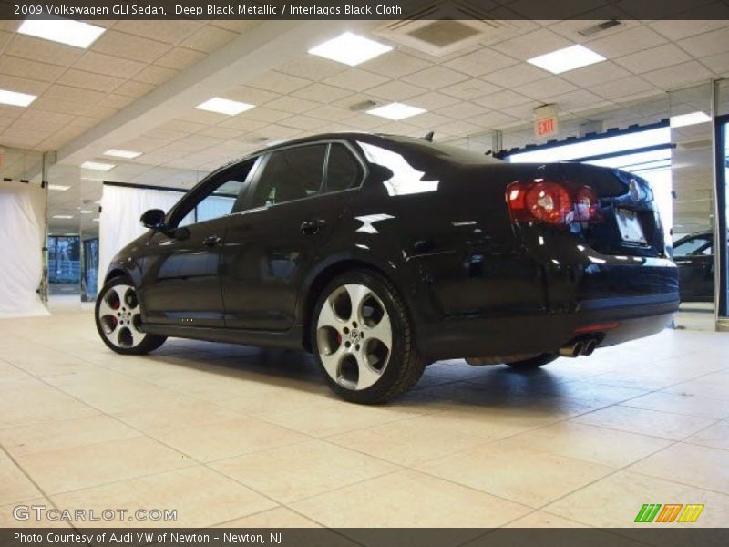 Deep Black Metallic / Interlagos Black Cloth 2009 Volkswagen GLI Sedan