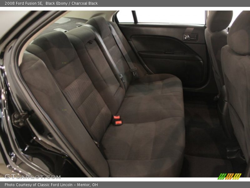 Rear Seat of 2008 Fusion SE