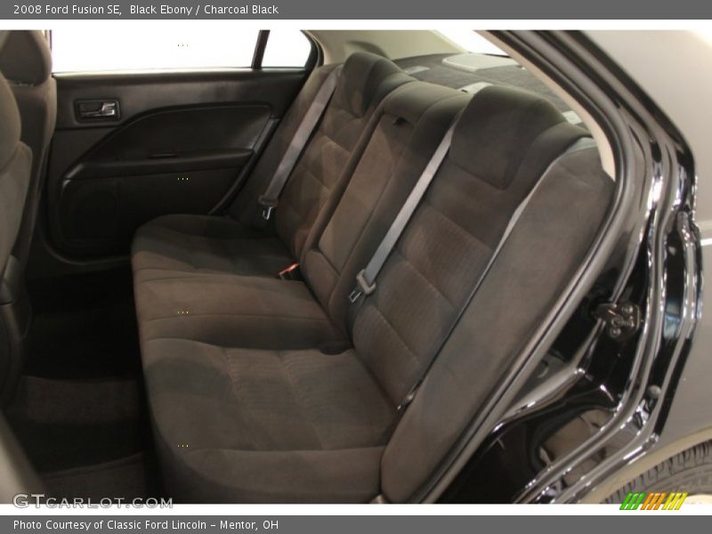 Rear Seat of 2008 Fusion SE