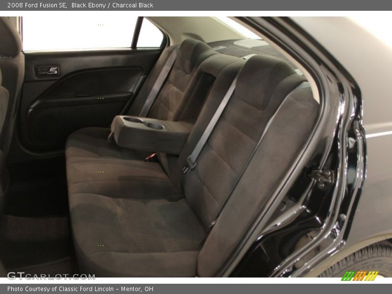 Black Ebony / Charcoal Black 2008 Ford Fusion SE