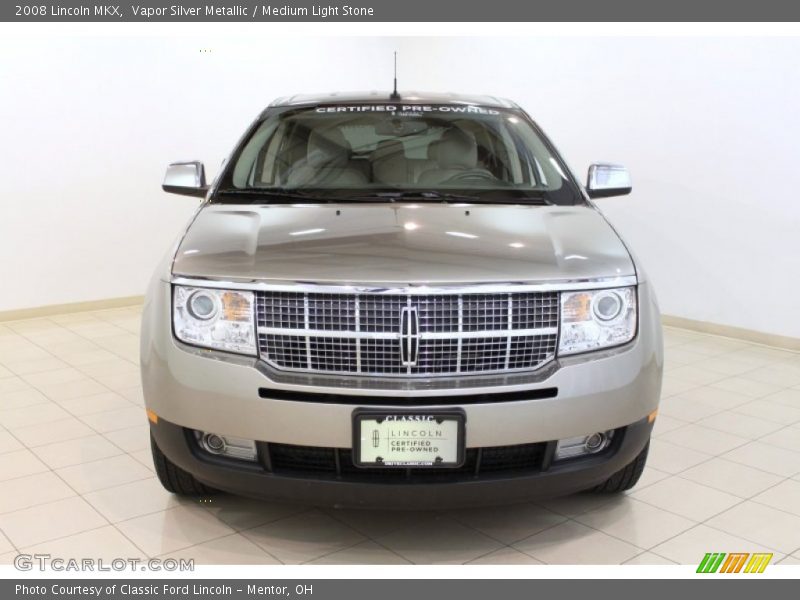 Vapor Silver Metallic / Medium Light Stone 2008 Lincoln MKX