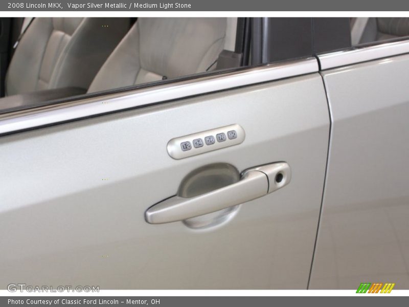 Vapor Silver Metallic / Medium Light Stone 2008 Lincoln MKX