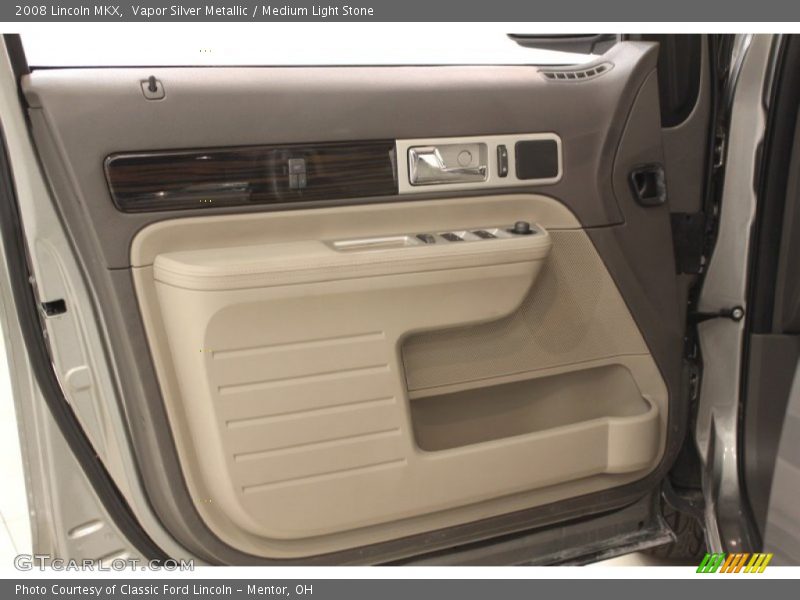 Vapor Silver Metallic / Medium Light Stone 2008 Lincoln MKX
