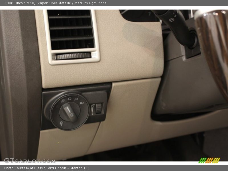 Vapor Silver Metallic / Medium Light Stone 2008 Lincoln MKX