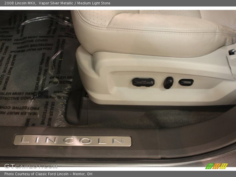 Vapor Silver Metallic / Medium Light Stone 2008 Lincoln MKX