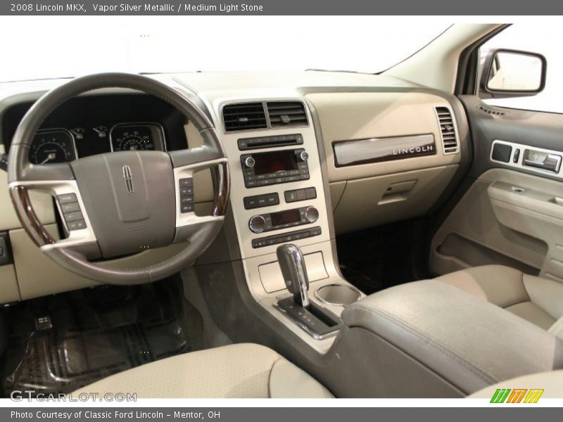 Dashboard of 2008 MKX 