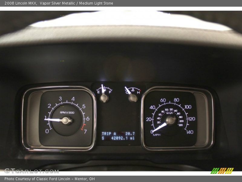  2008 MKX   Gauges