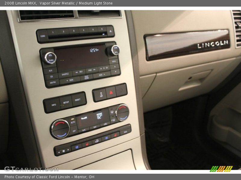Vapor Silver Metallic / Medium Light Stone 2008 Lincoln MKX