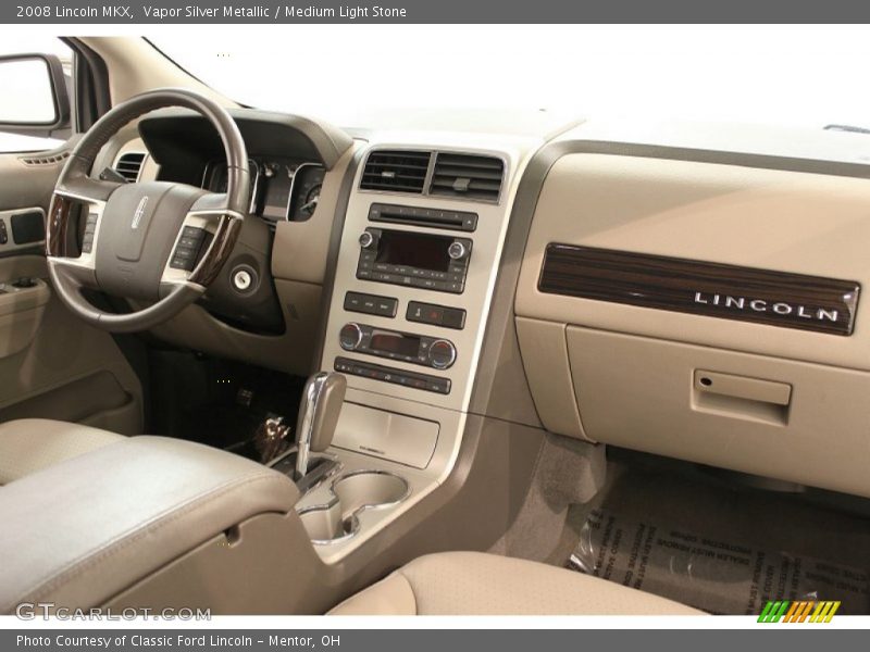 Vapor Silver Metallic / Medium Light Stone 2008 Lincoln MKX