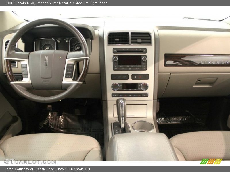 Vapor Silver Metallic / Medium Light Stone 2008 Lincoln MKX