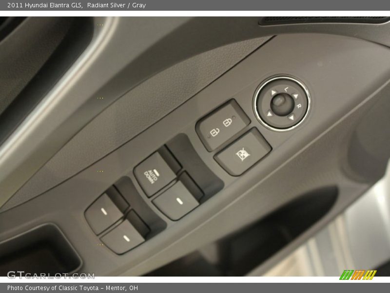 Radiant Silver / Gray 2011 Hyundai Elantra GLS