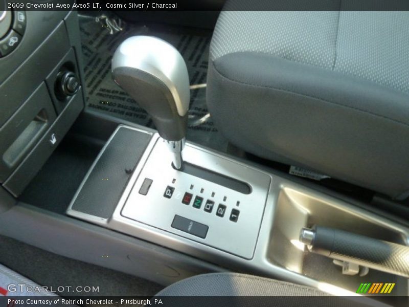 Cosmic Silver / Charcoal 2009 Chevrolet Aveo Aveo5 LT