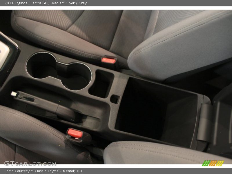 Radiant Silver / Gray 2011 Hyundai Elantra GLS