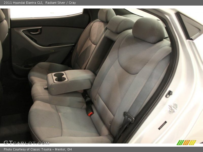 Radiant Silver / Gray 2011 Hyundai Elantra GLS