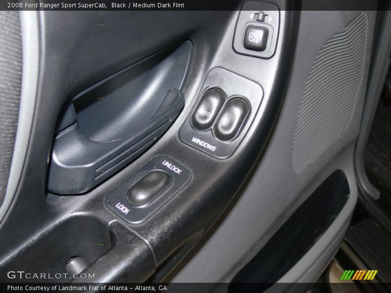 Black / Medium Dark Flint 2008 Ford Ranger Sport SuperCab