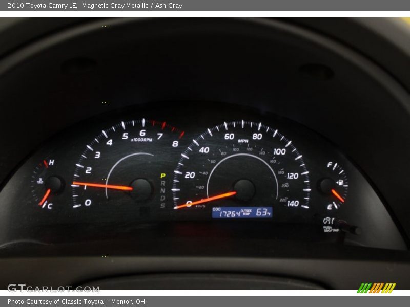Magnetic Gray Metallic / Ash Gray 2010 Toyota Camry LE