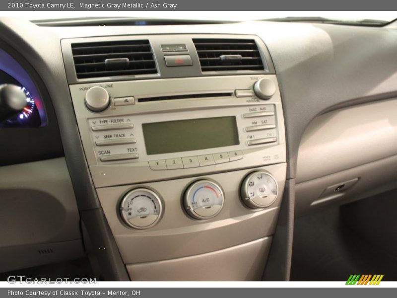 Magnetic Gray Metallic / Ash Gray 2010 Toyota Camry LE