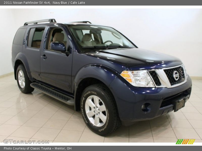 Navy Blue / Cafe Latte 2011 Nissan Pathfinder SV 4x4