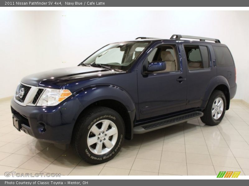 Navy Blue / Cafe Latte 2011 Nissan Pathfinder SV 4x4