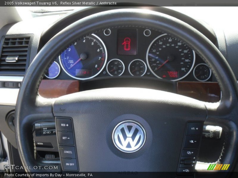 Reflex Silver Metallic / Anthracite 2005 Volkswagen Touareg V6