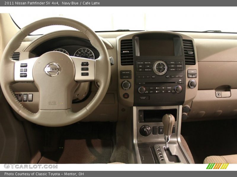 Navy Blue / Cafe Latte 2011 Nissan Pathfinder SV 4x4