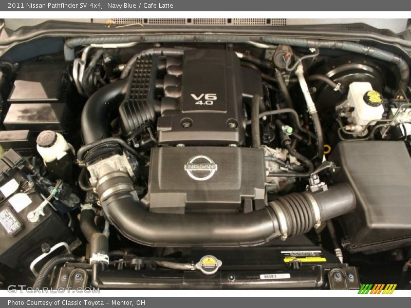 Navy Blue / Cafe Latte 2011 Nissan Pathfinder SV 4x4