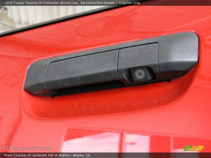 Barcelona Red Metallic / Graphite Gray 2009 Toyota Tacoma V6 PreRunner Access Cab