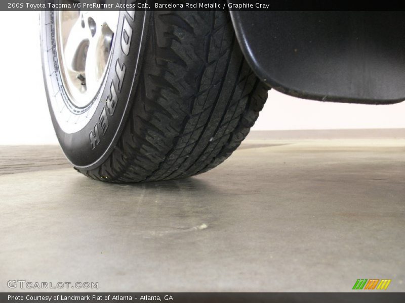 Barcelona Red Metallic / Graphite Gray 2009 Toyota Tacoma V6 PreRunner Access Cab