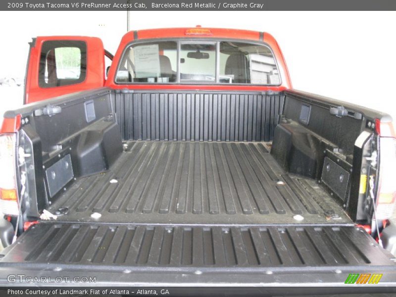 Barcelona Red Metallic / Graphite Gray 2009 Toyota Tacoma V6 PreRunner Access Cab