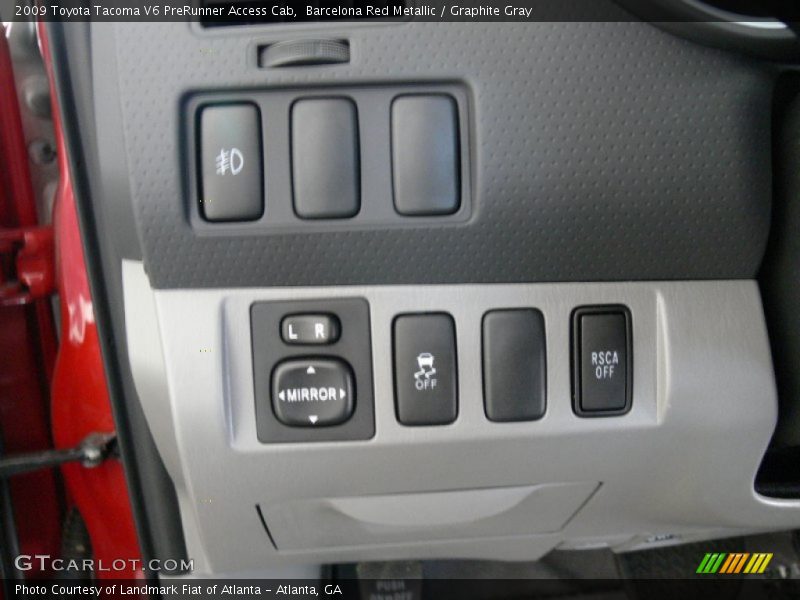Barcelona Red Metallic / Graphite Gray 2009 Toyota Tacoma V6 PreRunner Access Cab
