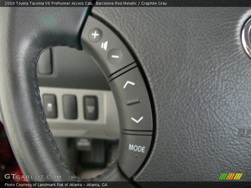Barcelona Red Metallic / Graphite Gray 2009 Toyota Tacoma V6 PreRunner Access Cab