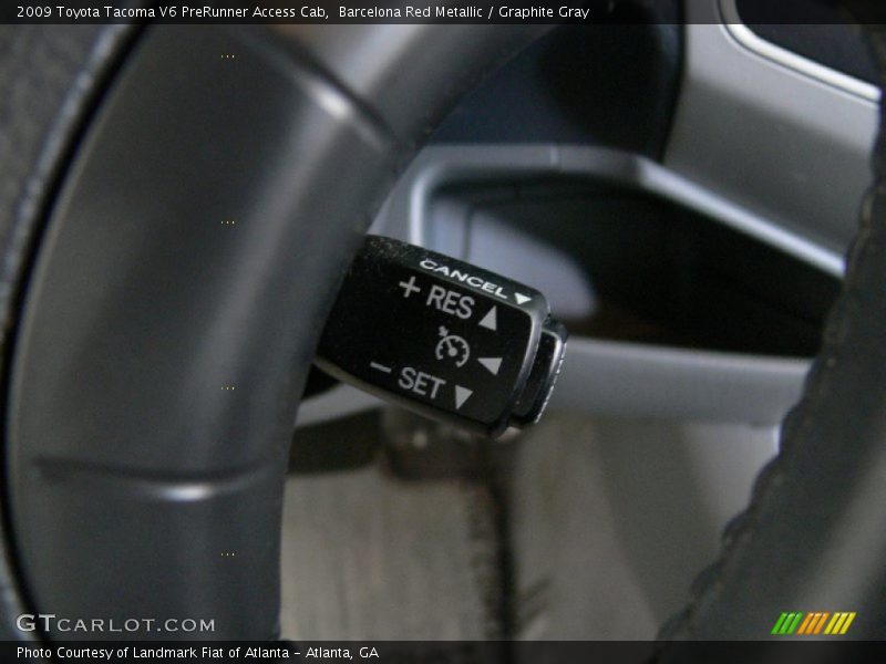 Barcelona Red Metallic / Graphite Gray 2009 Toyota Tacoma V6 PreRunner Access Cab