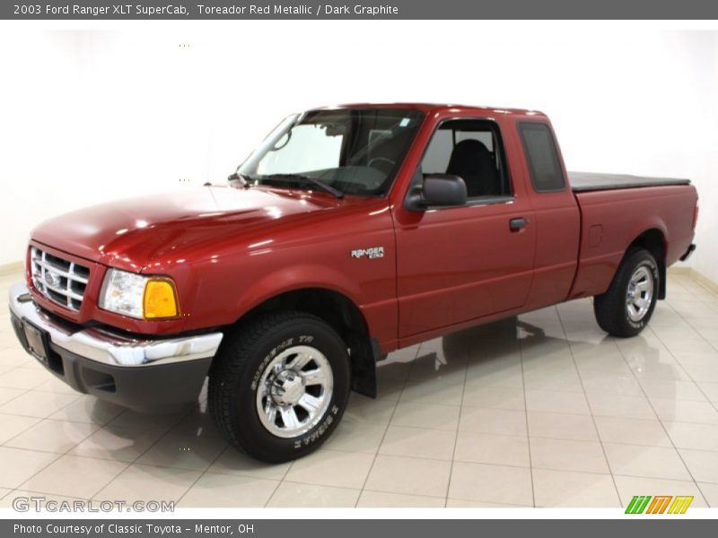 Toreador Red Metallic / Dark Graphite 2003 Ford Ranger XLT SuperCab