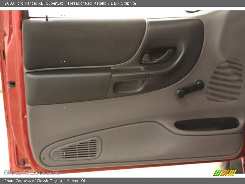 Toreador Red Metallic / Dark Graphite 2003 Ford Ranger XLT SuperCab