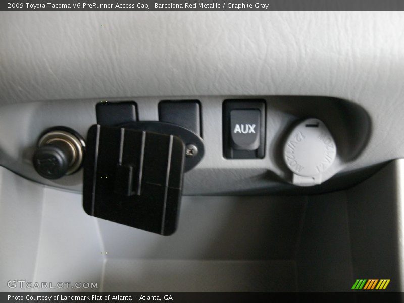 Barcelona Red Metallic / Graphite Gray 2009 Toyota Tacoma V6 PreRunner Access Cab