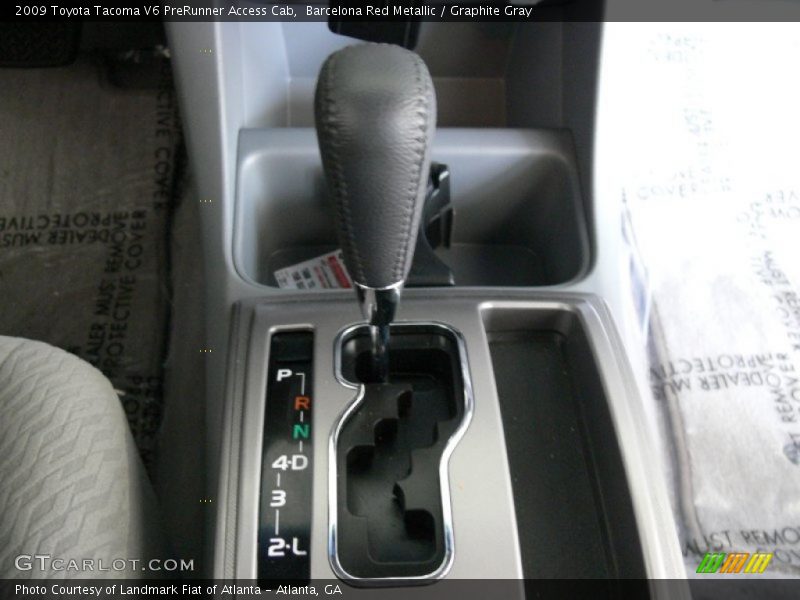 Barcelona Red Metallic / Graphite Gray 2009 Toyota Tacoma V6 PreRunner Access Cab