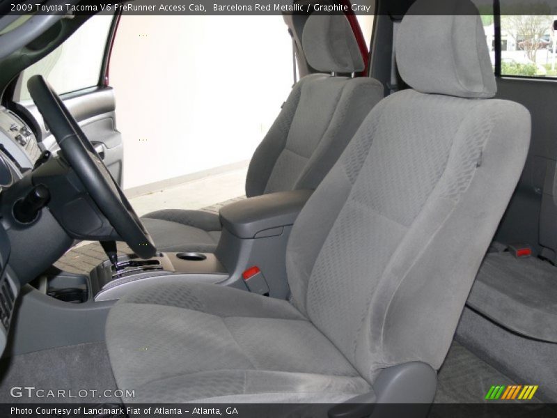 Barcelona Red Metallic / Graphite Gray 2009 Toyota Tacoma V6 PreRunner Access Cab