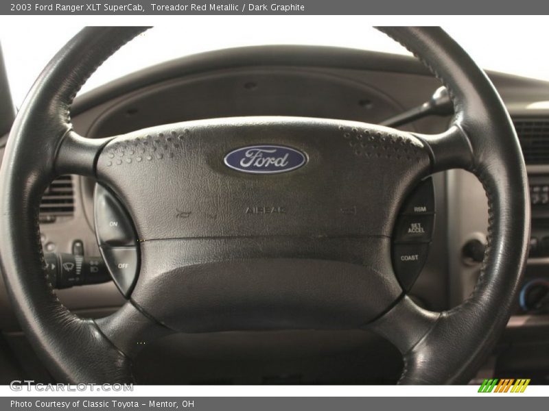Toreador Red Metallic / Dark Graphite 2003 Ford Ranger XLT SuperCab