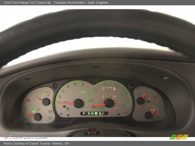  2003 Ranger XLT SuperCab XLT SuperCab Gauges