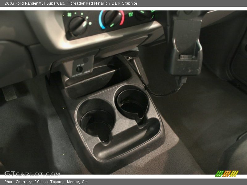 Toreador Red Metallic / Dark Graphite 2003 Ford Ranger XLT SuperCab